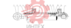 Корпус цилиндра (вар2) 10C0559 000