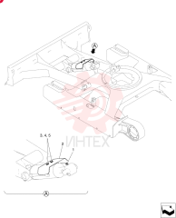Схема (35SR-5) - COMPACT CRAWLER EXCAVATOR - ASN PX15-21105 (NA) (1/08-12/13) PX51B00072F1