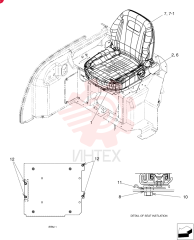Схема (35SR-5) - COMPACT CRAWLER EXCAVATOR - ASN PX15-21105 (NA) (1/08-12/13) PW25M00029F1