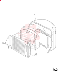 Схема (35SR-5) - COMPACT CRAWLER EXCAVATOR - ASN PX15-21105 (NA) (1/08-12/13) PW20M00025F1