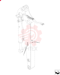 Схема (50SR-5) - COMPACT CRAWLER EXCAVATOR - ASN PJ06-09807 (NA) (1/05-12/11) PX43H01021F1