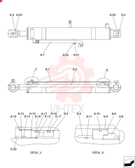 HYDRAULIC CYLINDER PY01V00049F1