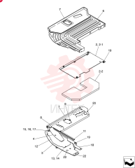 Plate, Floor, Cab PH03M00094F1