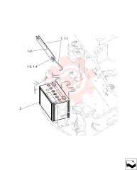Схема (50SR-5) - COMPACT CRAWLER EXCAVATOR - ASN PJ06-09807 (NA) (1/05-12/11) PH72E00010F1