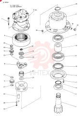 HYDRAULIC MOTOR 24100J10812F1