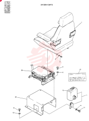 SEAT ASSY 24100N4136F13