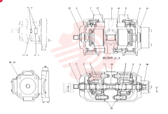 HYDRAULIC PUMP 2437U201F1