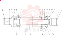 Схема (K903) - MARK II EXCAVATOR ASN LE7872 (1/88-12/03) 2438U909F1