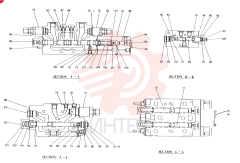 Схема (K903) - MARK II EXCAVATOR ASN LE7872 (1/88-12/03) 2436U1317F1 (2)