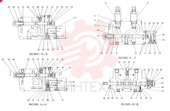 Схема (K903) - MARK II EXCAVATOR ASN LE7872 (1/88-12/03) 2436U1317F1 (3)
