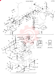 Схема (K903) - MARK II EXCAVATOR ASN LE7872 (1/88-12/03) 24100J10821F2 (2)