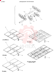 INSTAL,CRAWLER TRACK 24100J6103F1