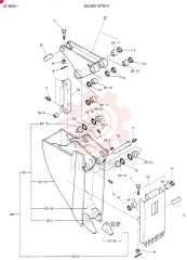 BUCKET ASSY,EJECTOR 24100X1270F4