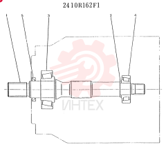 SHAFT ASSY (FRONT) 2410R162F1