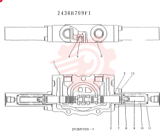 SPOOL ASSY 2436R709F1