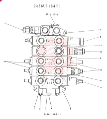 VALVE ASSY, CONTROL 2436U1184F1