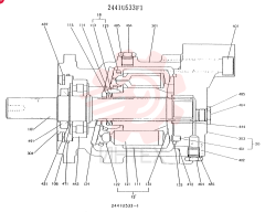 HYDRAULIC MOTOR 2441U533F1