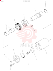 TRACK ROLLER 24100N2165F2