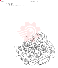 ENGINE, FOR STD - LE251-001