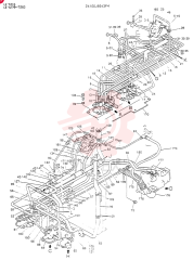HYDR LINES, UPP 24100J9243F4 (2)