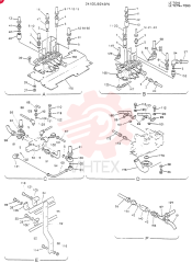 HYDR LINES, UPP (FOR EXPORT) 24100J9243F5 (3)
