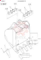 BUCKET ASSY (0.35 M³)