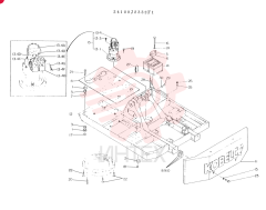 FRAME ASSY, UPP, CONSISTS OF REF 1 TO 30