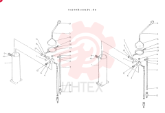 LEVER ASSY- CONTROL, CONSISTS OF REF. 1 TO 24