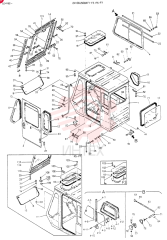 CAB ASSY, Serial Range: LE4162-LE4360 24100J5084F1