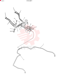 HYDR LINES, LOW 24100J4891F1