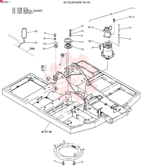 FRAME ASSY, UPP 24100J6150F2
