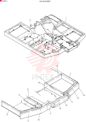 FRAME, UPP 24100J6425F1