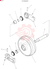 IDLER WHEEL 24100N2970F1