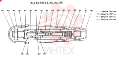 VALVE PRESSURE RELIE 2436R727F1