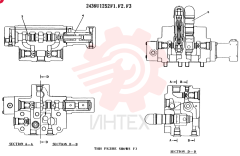 Схема (K904) - MARK II EXCAVATOR ASN YW1119 (1/88-12/03) 2436U1252F1 (1)