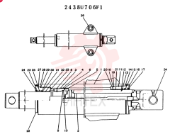 CYLINDER ASSY 2438U706F1
