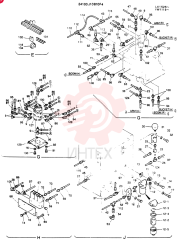 Схема (K904) - MARK II EXCAVATOR ASN YW1119 (1/88-12/03) 24100J10810F4 (2)