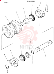 TRACK ROLLER 24100N2925F1