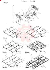 INSTAL, CRAWLER TRACK 24100J6548P1