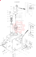 Схема (K904) - MARK II EXCAVATOR BTW YW0101 - YW1118 (1/88-12/03) 24100N4094F1