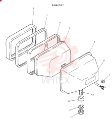 LIGHT ASSY. 2456U74F1