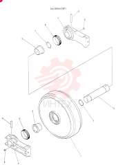 IDLER WHEEL 24100N4108F1