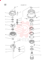 Схема (K904D) - EXCAVATOR ASN LW5801 (1/84-12/03) 24100J4606F1 (2)
