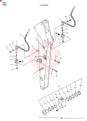 INSTAL,HYDR LINES ARM 2.16 M(NIBBLER & BREAKER) 24100N2726F1 (2)