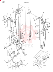 ARM  ASSY, TELESCOPIC (RING CUT) 2400J5001F1 (4)