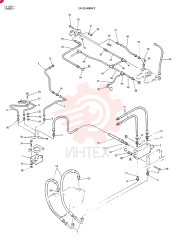 Схема (K904D) - EXCAVATOR ASN LW5801 (1/84-12/03) 24100J4884F2 (4)
