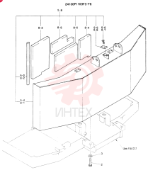COUNTER WEIGHT ASSY   LW7801-7840  to