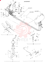 Схема (K904E) - EXCAVATOR ASN LW7801 (1/86-12/03) 24100J6184F3