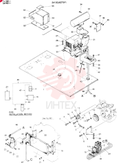 Схема (K904E) - EXCAVATOR ASN LW7801 (1/86-12/03) 24100J6275F1