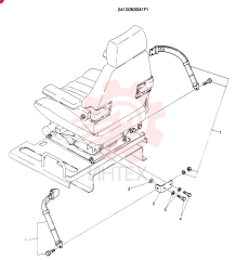 BELT ASSY,SEAT 24100N3041F1